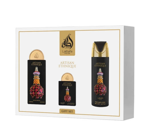 Artisan Ethnique Gift Set by Lattafa Pride